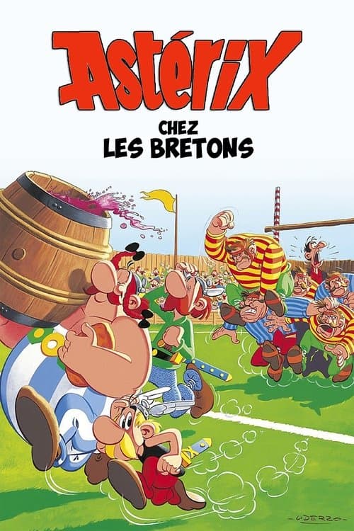 Affiche de Astérix chez les Bretons