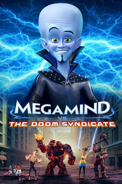 Affiche de Megamind contre le Syndicat du Mal