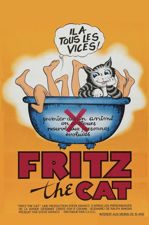 Affiche de Fritz le chat