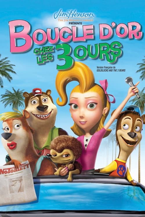 Affiche de Boucle d'or chez les trois ours
