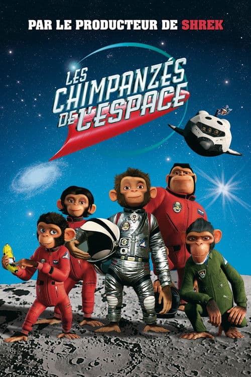 Affiche de Les Chimpanzés de l'espace