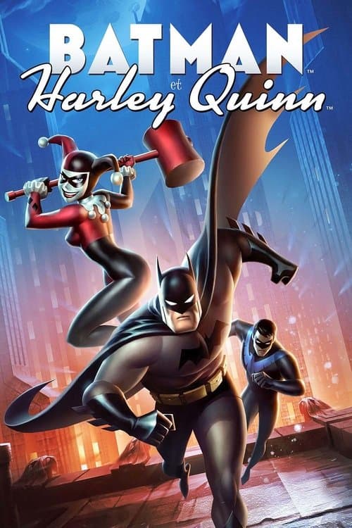 Affiche de Batman et Harley Quinn