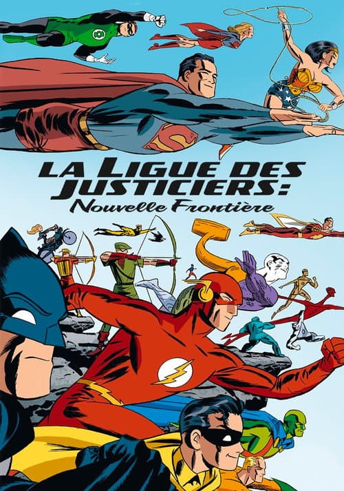 Affiche de La Ligue des justiciers : Nouvelle frontière