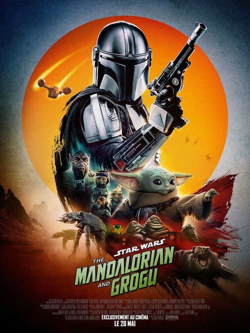 Affiche de The Mandalorian and Grogu