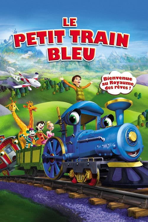 Affiche de Le Petit train bleu
