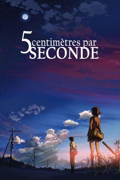 Affiche de 5 centimètres par seconde