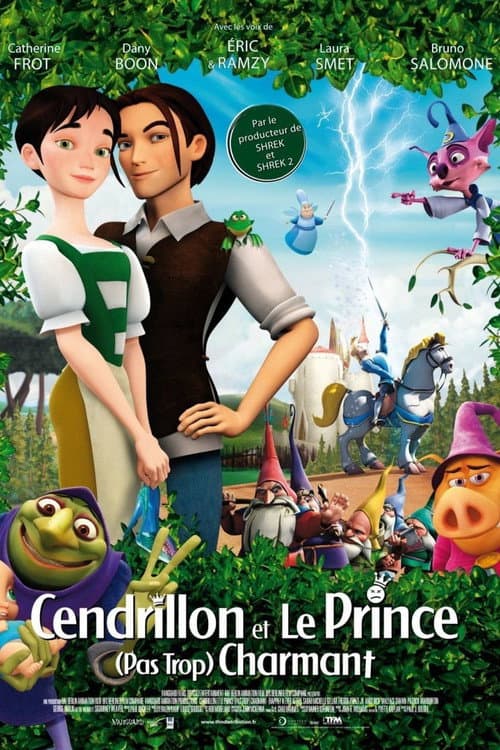 Affiche de Cendrillon et le prince (pas trop) charmant
