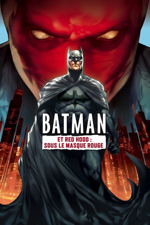 Affiche de Batman et Red Hood : Sous le masque rouge