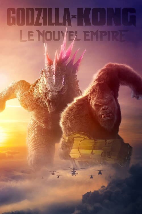 Affiche de Godzilla x Kong : Le Nouvel Empire