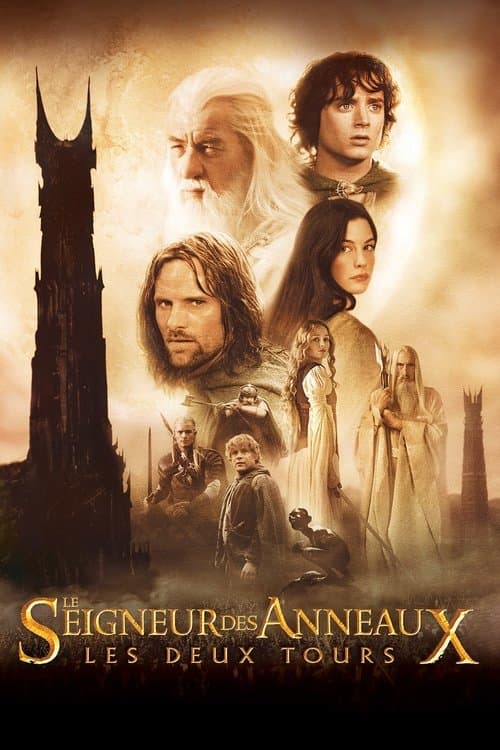 Affiche de Le Seigneur des Anneaux : Les Deux Tours