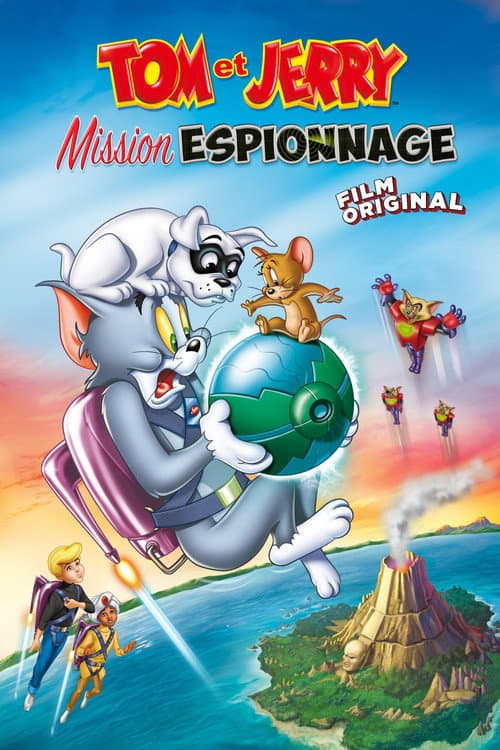 Affiche de Tom et Jerry : Mission espionnage