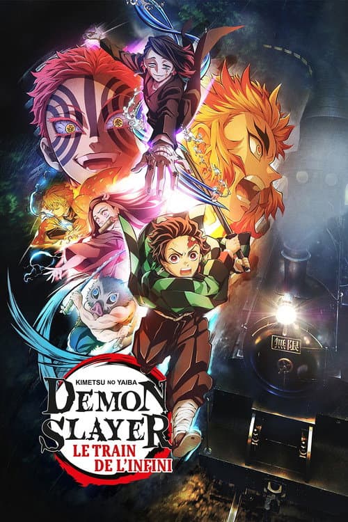 Affiche de Demon Slayer : Le Train de l'Infini