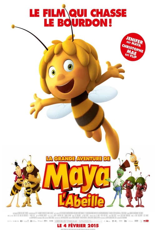 Affiche de La Grande aventure de Maya l'abeille