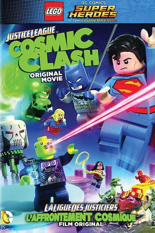 Affiche de LEGO DC Comics Super Heroes : La Ligue des Justiciers - L'Affrontement cosmique