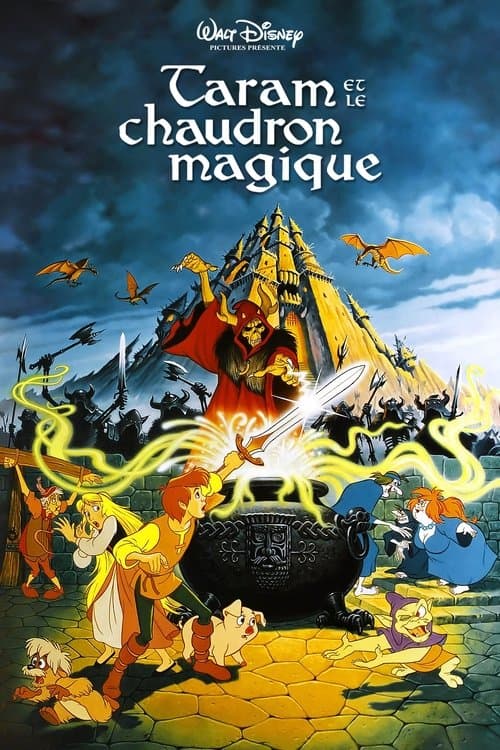 Affiche de Taram et le Chaudron magique