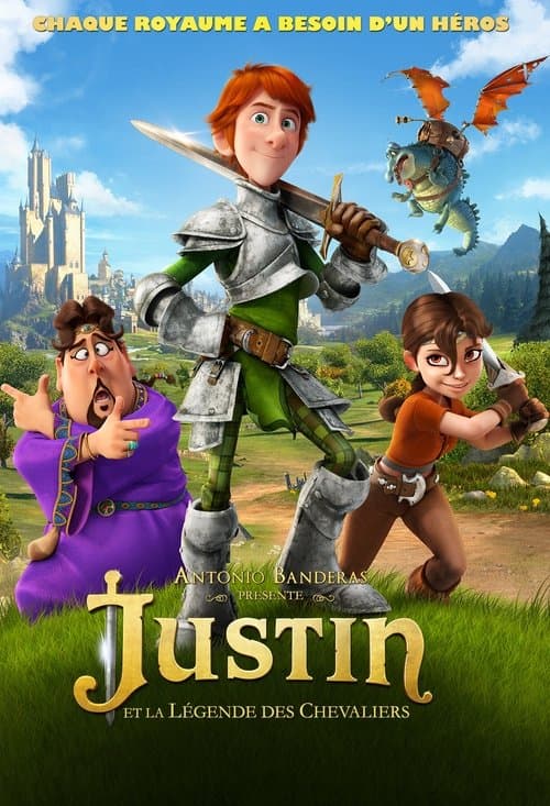 Affiche de Justin et la Légende des chevaliers