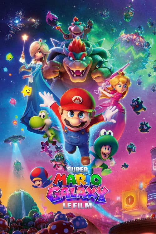 Affiche de Super Mario Galaxy, le film
