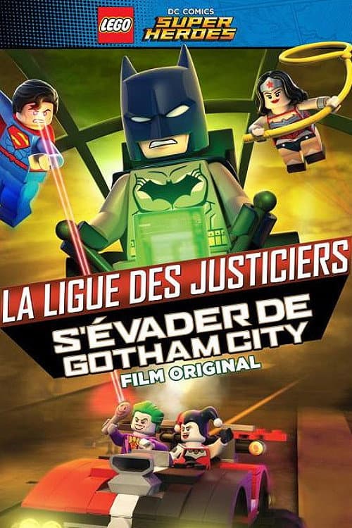 Affiche de LEGO DC Comics Super Heroes : La Ligue des Justiciers - S'évader de Gotham City