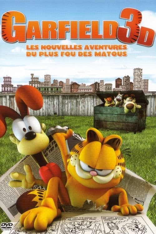 Affiche de Garfield 3D