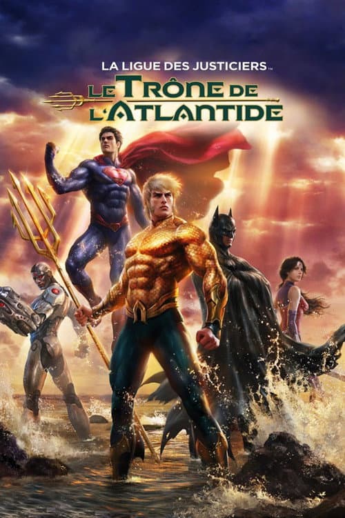 Affiche de La Ligue des Justiciers : Le Trône de l'Atlantide