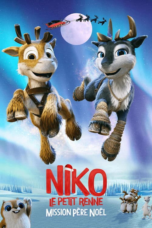 Affiche de Niko, le petit renne : Mission Père Noël