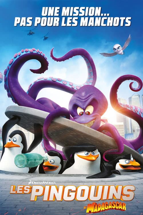 Affiche de Les Pingouins de Madagascar