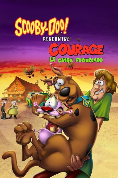Affiche de Scooby-Doo ! et Courage, le chien froussard