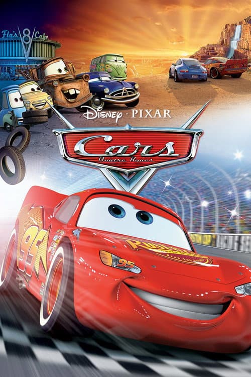 Affiche de Cars : Quatre roues