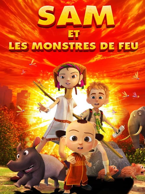 Affiche de Sam et les monstres de feu