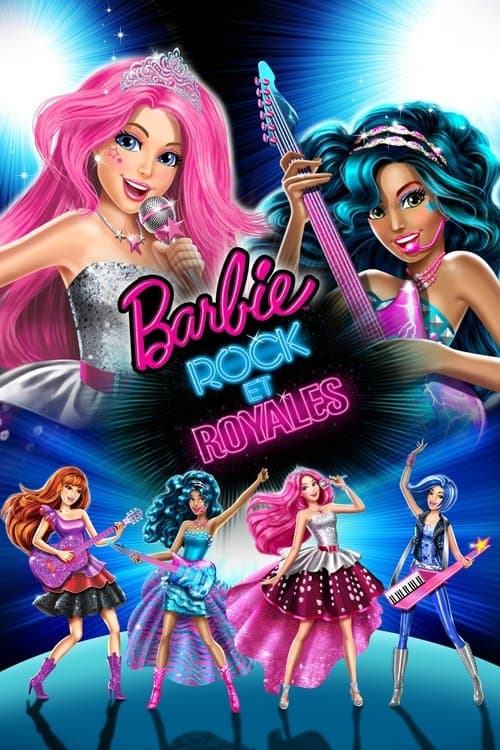 Affiche de Barbie : Rock et Royales