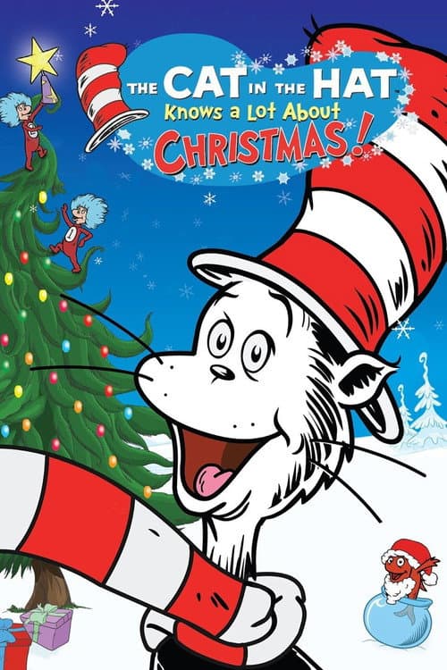 Affiche de Le Chat chapeauté connaît bien Noël