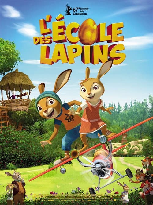Affiche de L'Ecole des lapins