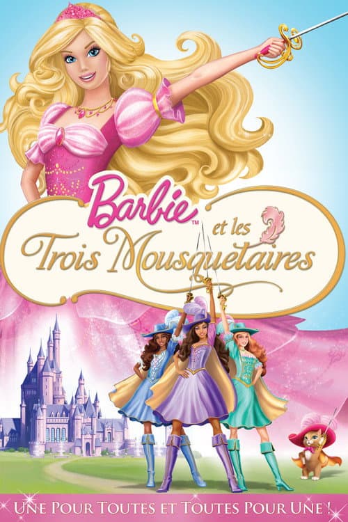 Affiche de Barbie et les Trois Mousquetaires