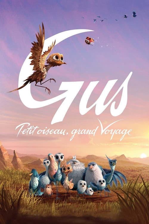 Affiche de Gus, petit oiseau, grand voyage