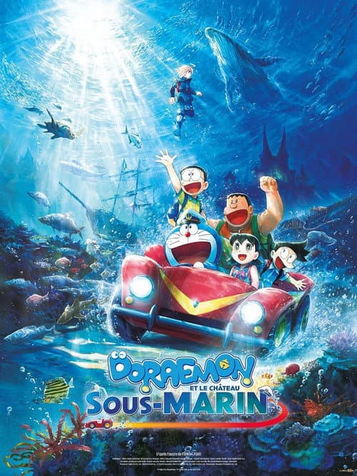 Affiche de Doraemon et le château sous-marin