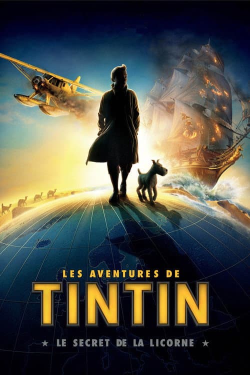 Affiche de Les Aventures de Tintin : Le Secret de la Licorne