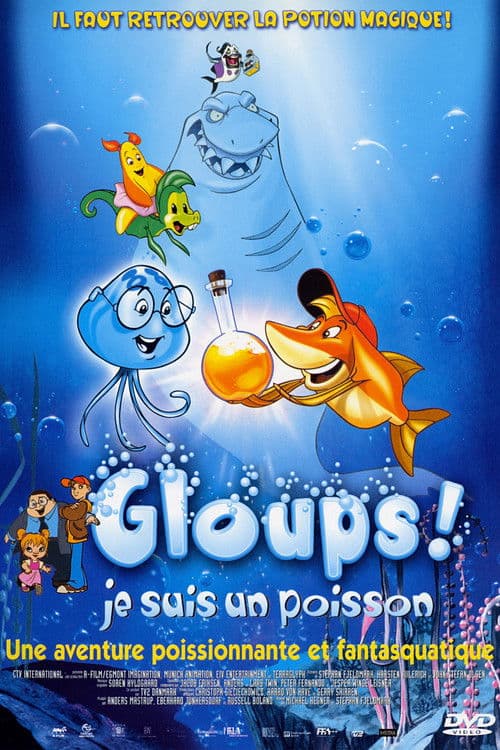 Affiche de Gloups ! Je suis un poisson