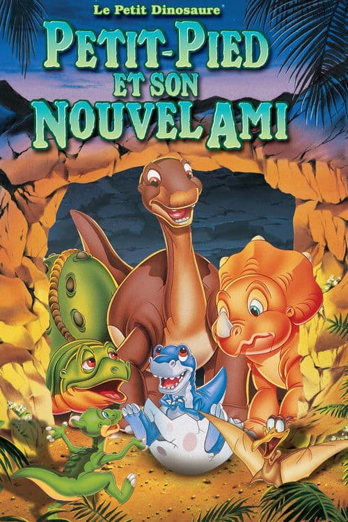 Affiche de Le Petit Dinosaure 2 : Petit-Pied et son nouvel ami