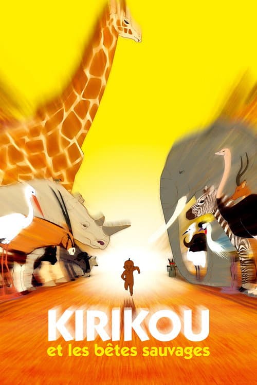 Affiche de Kirikou et les Bêtes sauvages