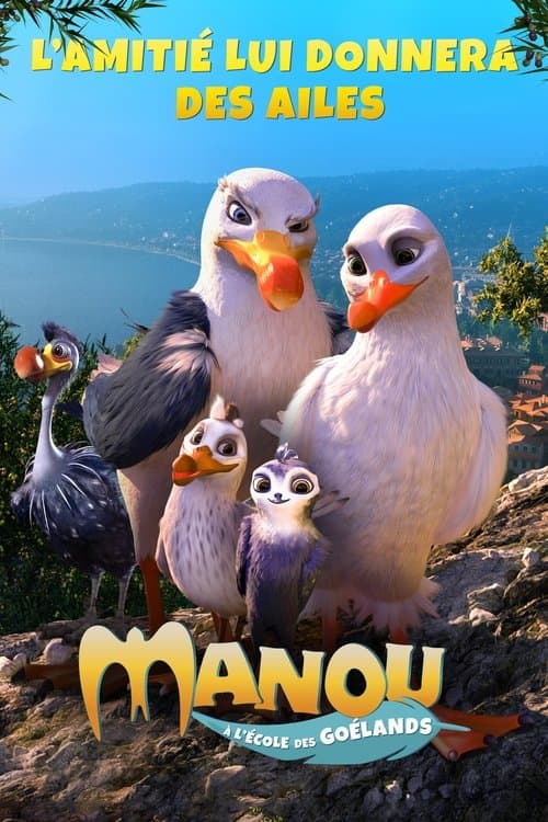 Affiche de Manou à l'école des goélands