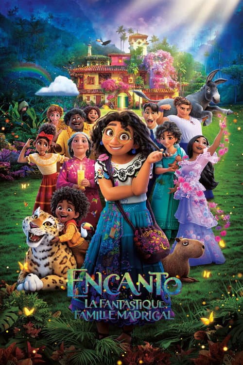 Affiche de Encanto, la fantastique famille Madrigal