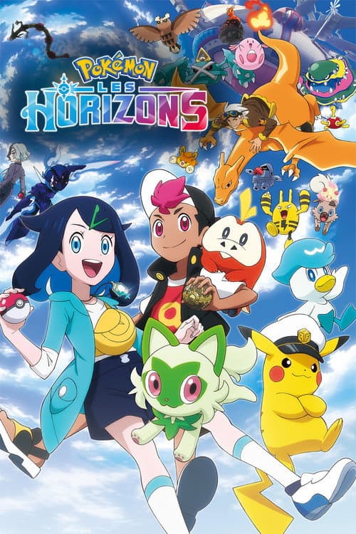 Affiche de Pokémon, les horizons