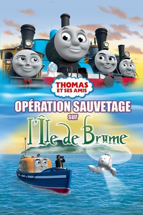 Affiche de Thomas et ses amis : Opération sauvetage sur l'île de Brume