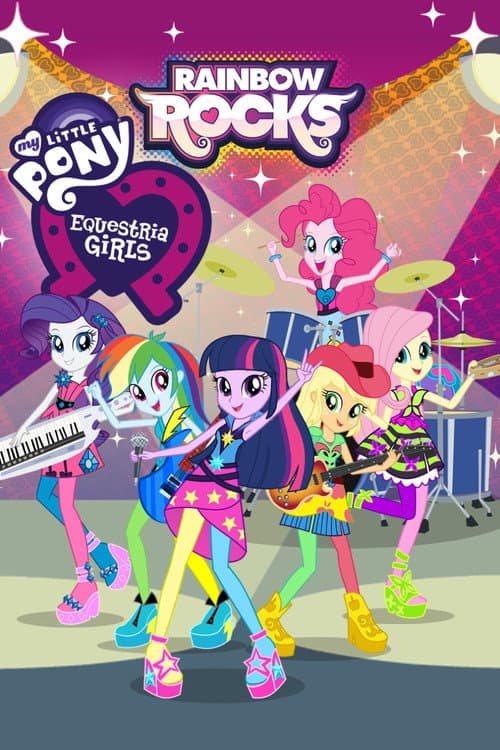 Affiche de My Little Pony : Equestria Girls - Rainbow Rocks